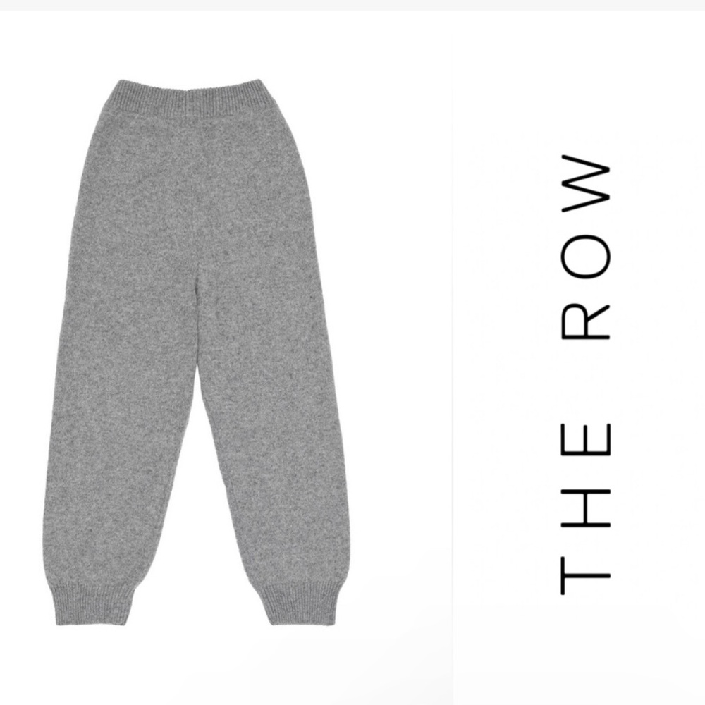 The Row Kids Grey Cashmere
Louie Lounge Pants Cozy Gray Kids Sweatpants size 6Y